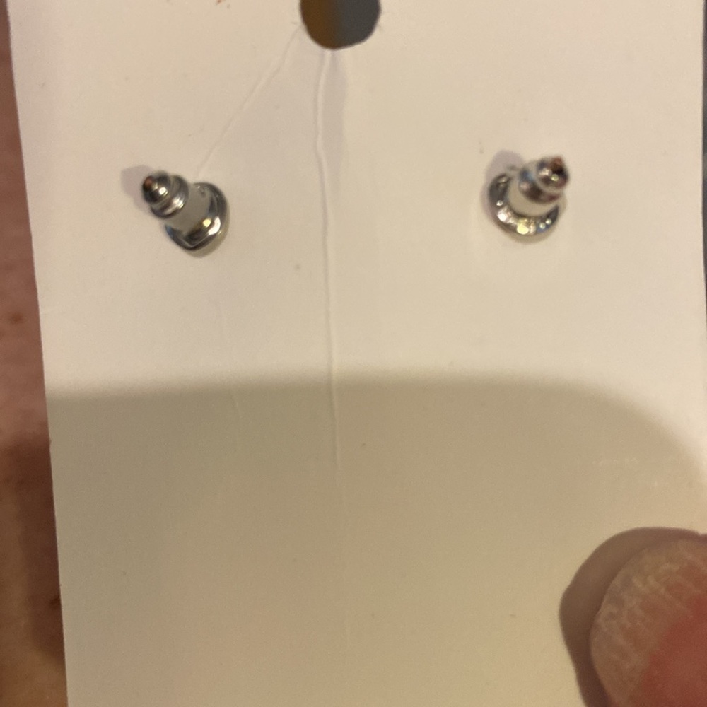 Coffee post earrings - Picture 2 of 3